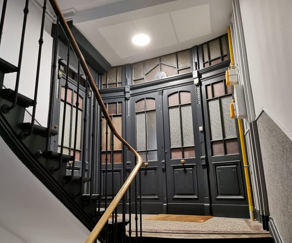 Rénovation cage d'escalier immeuble gare Metz