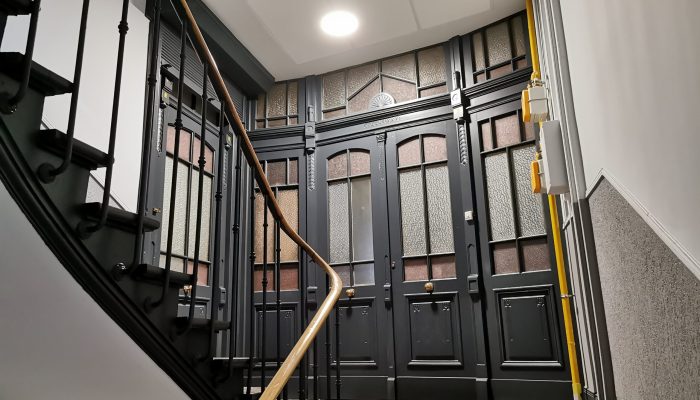 Rénovation cage d'escalier immeuble gare Metz