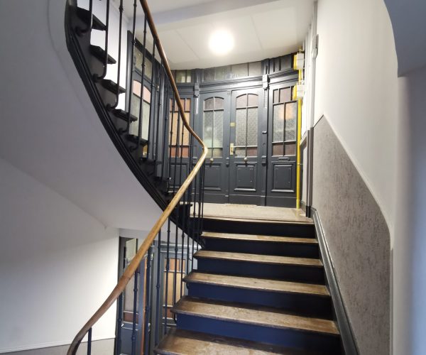 Rénovation cage d'escalier immeuble gare Metz