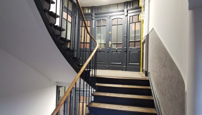 Rénovation cage d'escalier immeuble gare Metz
